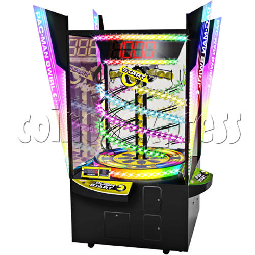 Pacman Swirl Ball Drop Redemption Game Machine ( 4 players)