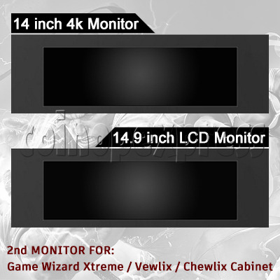 Add a 2nd monitor for your Game Wizard Xtreme / Vewlix / Chewlix Cabinets!