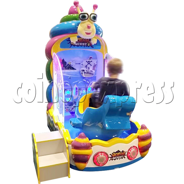 Ocean Quest Kidde Ride Water Shooter Ticket Redemption Game