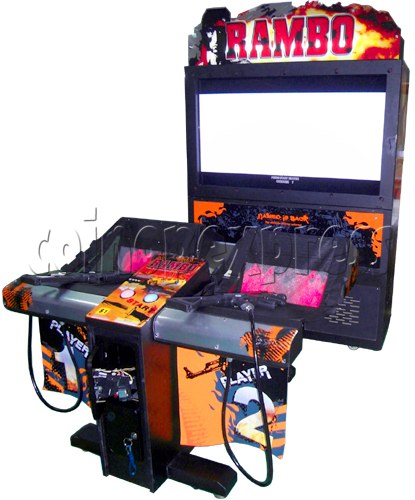 Rambo Arcade Machine 55 Inch Lcd Screen