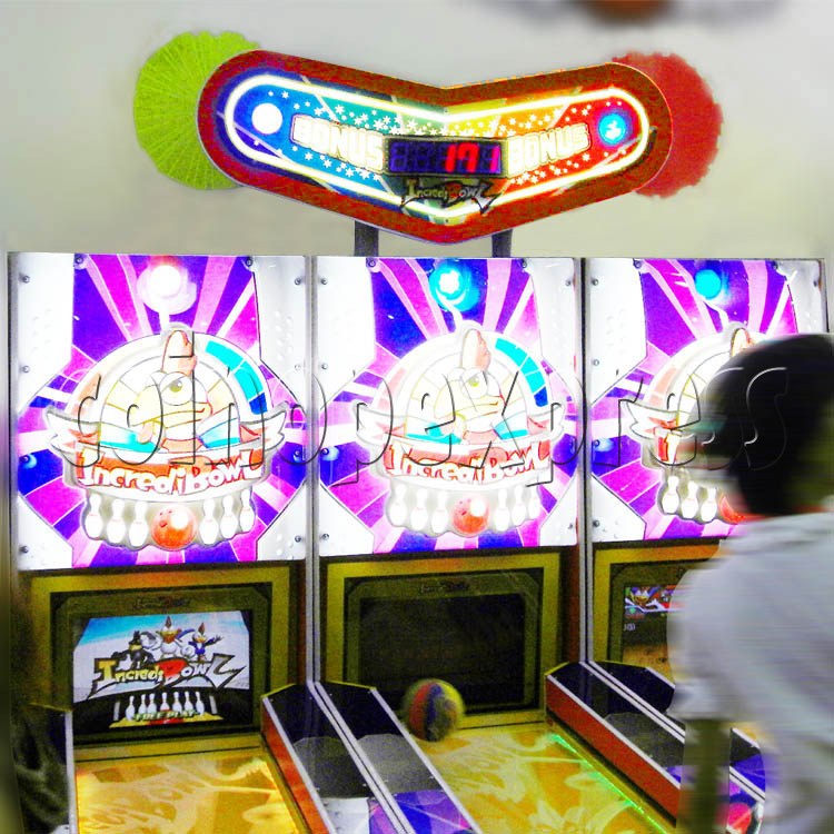 Wooden Ball Bowling machine (3 lanes)