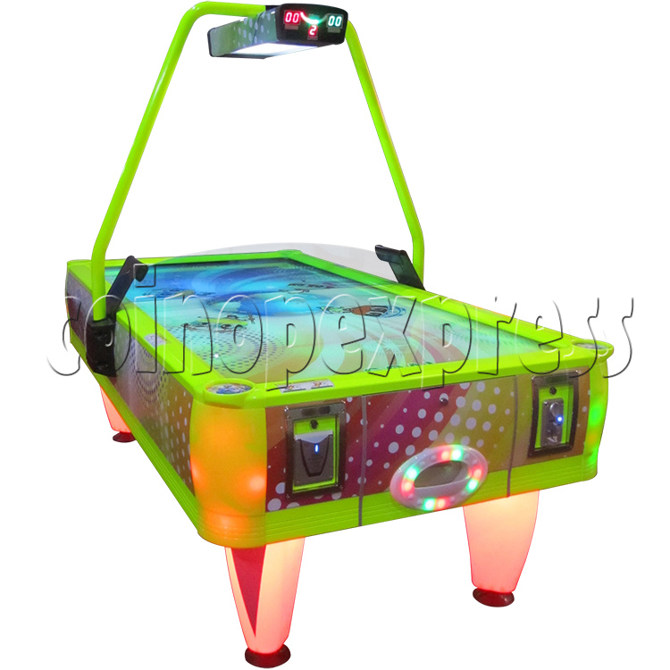 Top World Coin Operated Air Hockey 4 Players