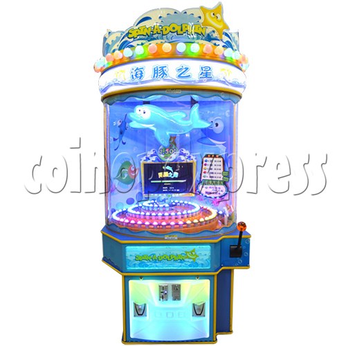 Spin A Dolphin Ticket Redemption Arcade Machine