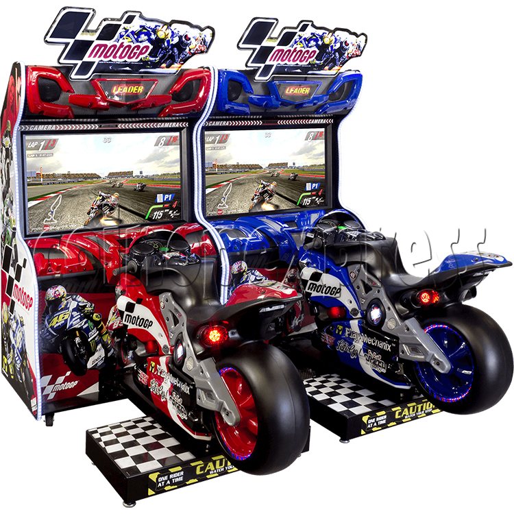 Motogp Video Arcade Racing Machine With 42 Inch Lcd Screen